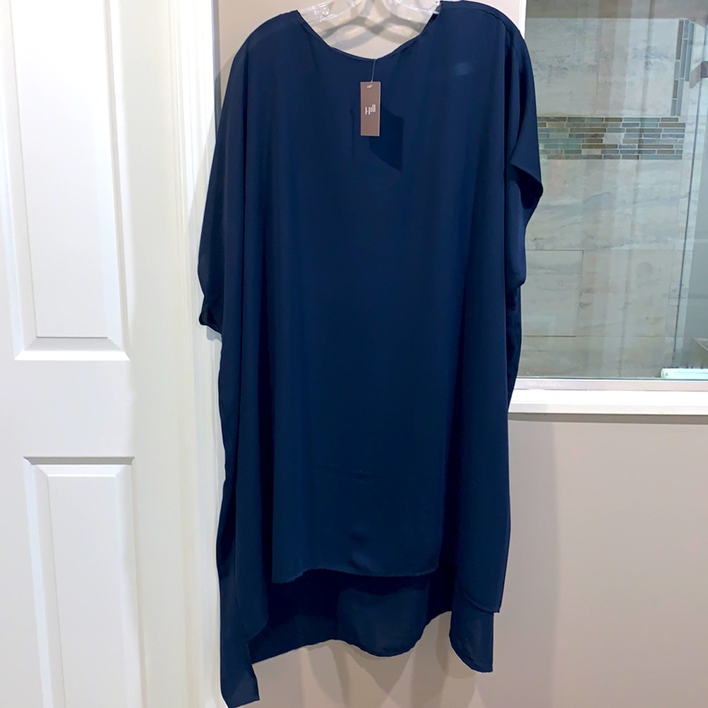 JJill navy tunic dress